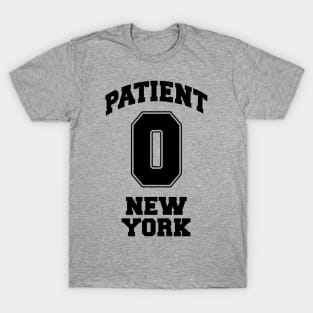 Patient Zero Zombie New York - Black T-Shirt